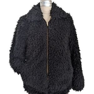 Show Me Your MuMu Sheldon Faux Fur Coat Size XS